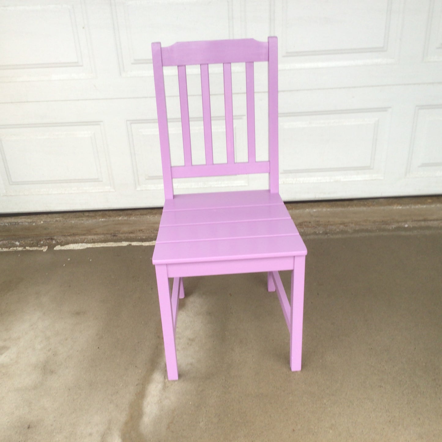Purple Painted Chair