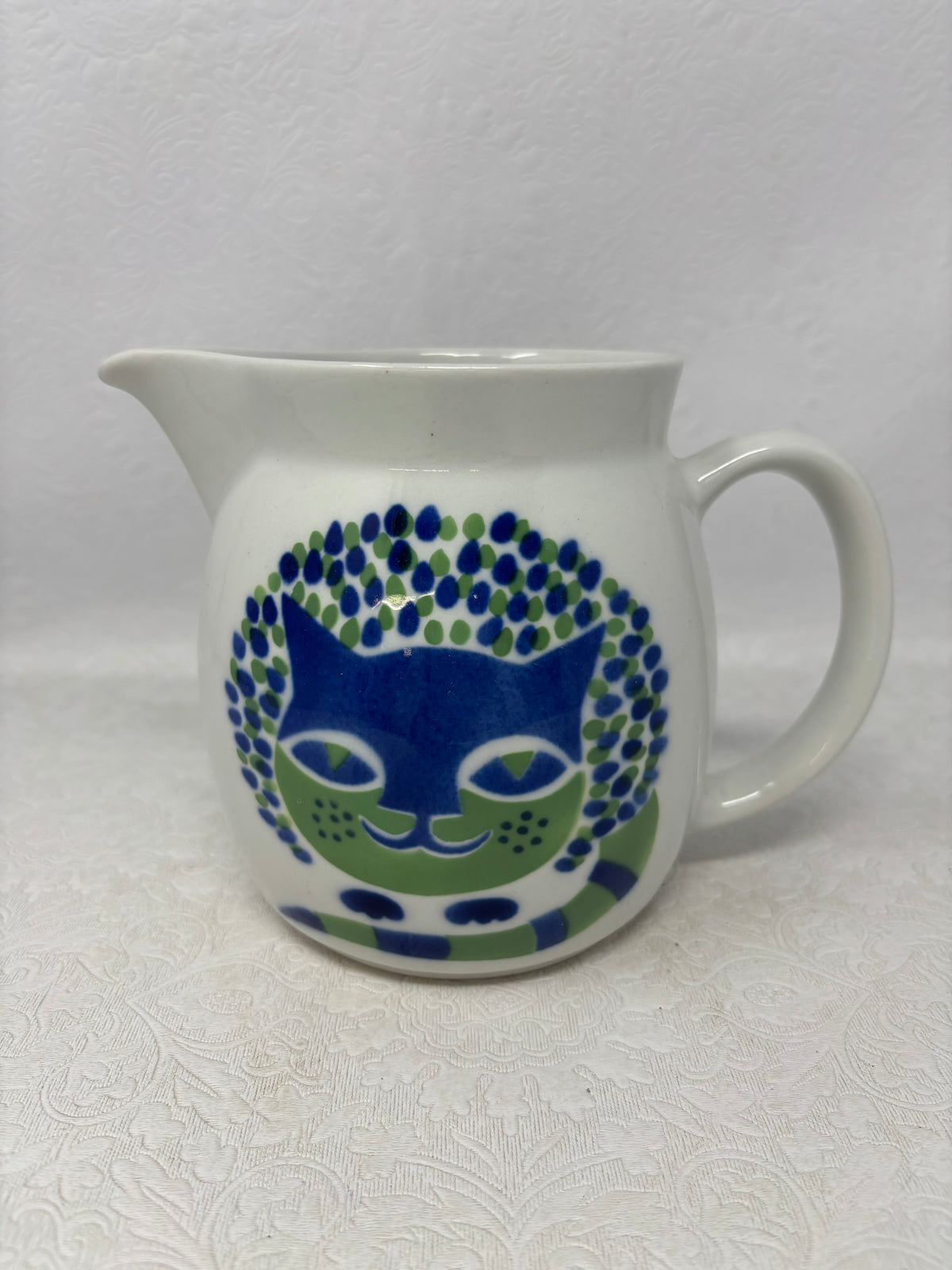 Vintage Arabia Finland "Kissa" Pitcher