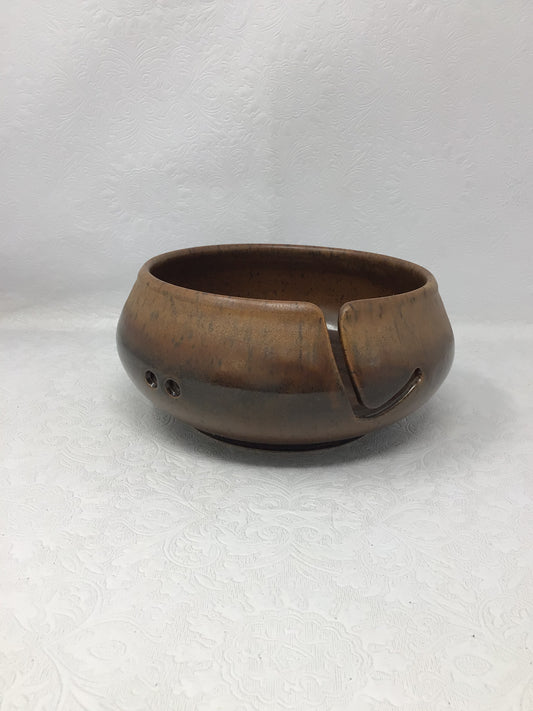 Hand Made Pottery Yarn Bowl