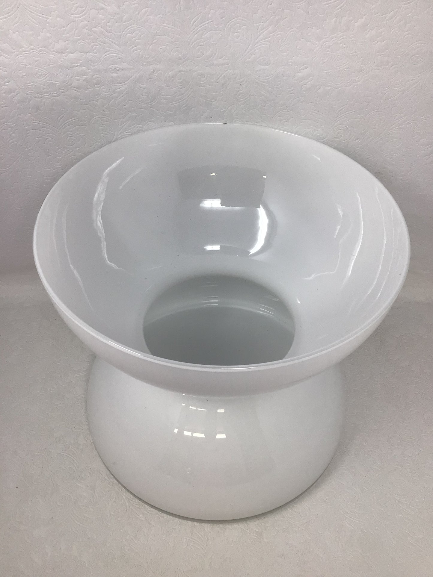 White Large Retro IKEA Vase