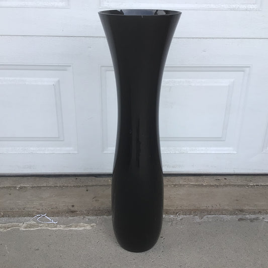 Tall Black Vase