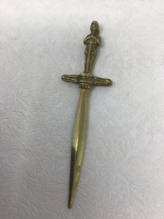 “Joan Of Arc” Brass Letter Opener