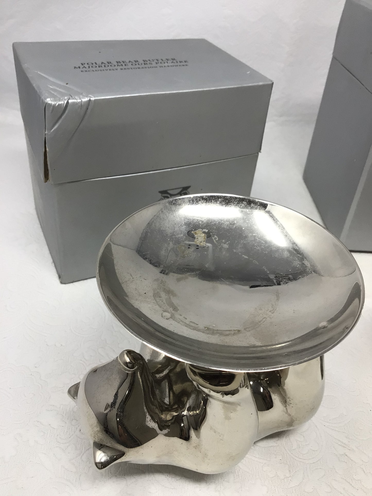 Restoration Hardware Candle Plate Set