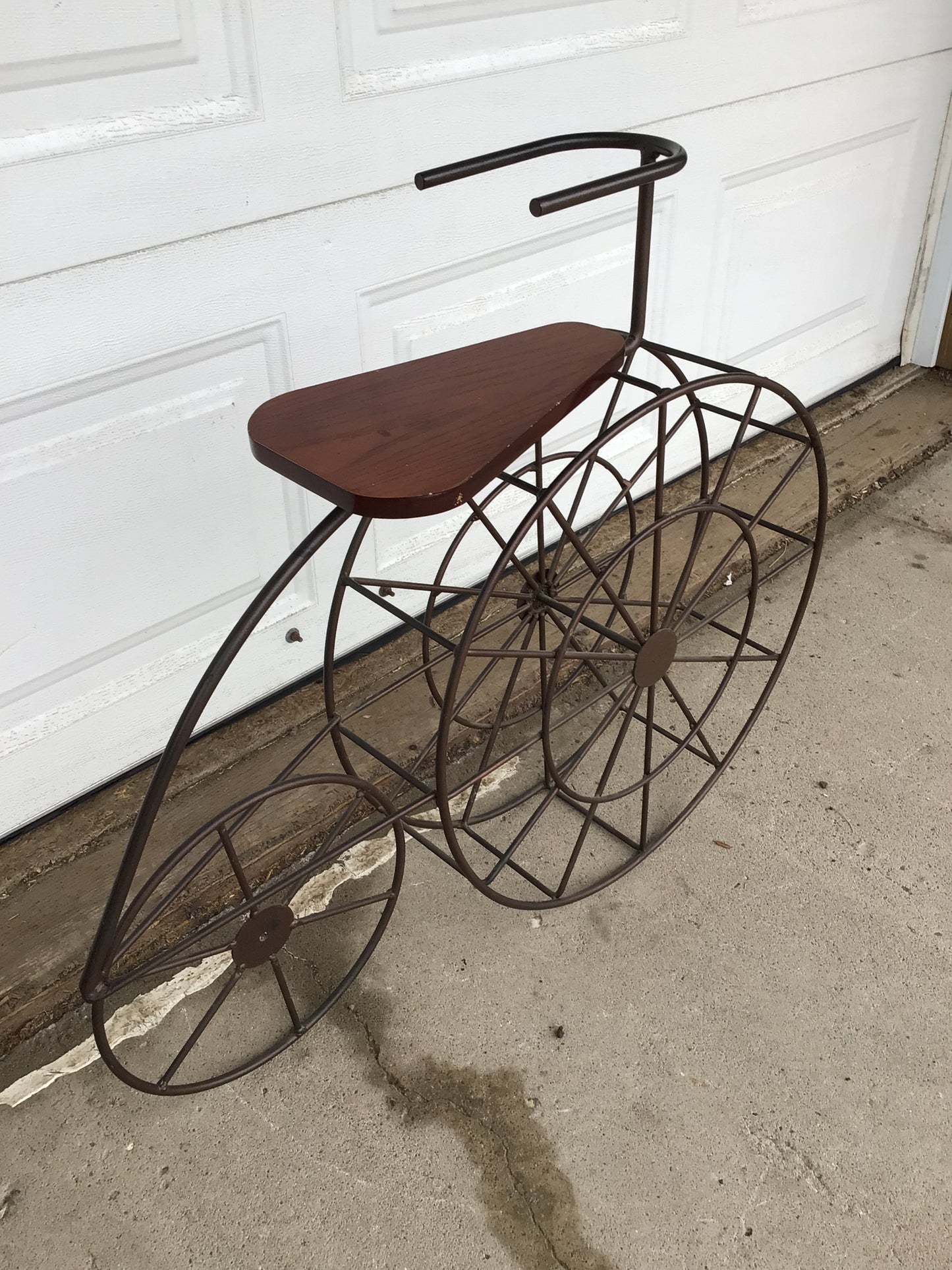 Deco 79 Metal Bicycle Wine Rack