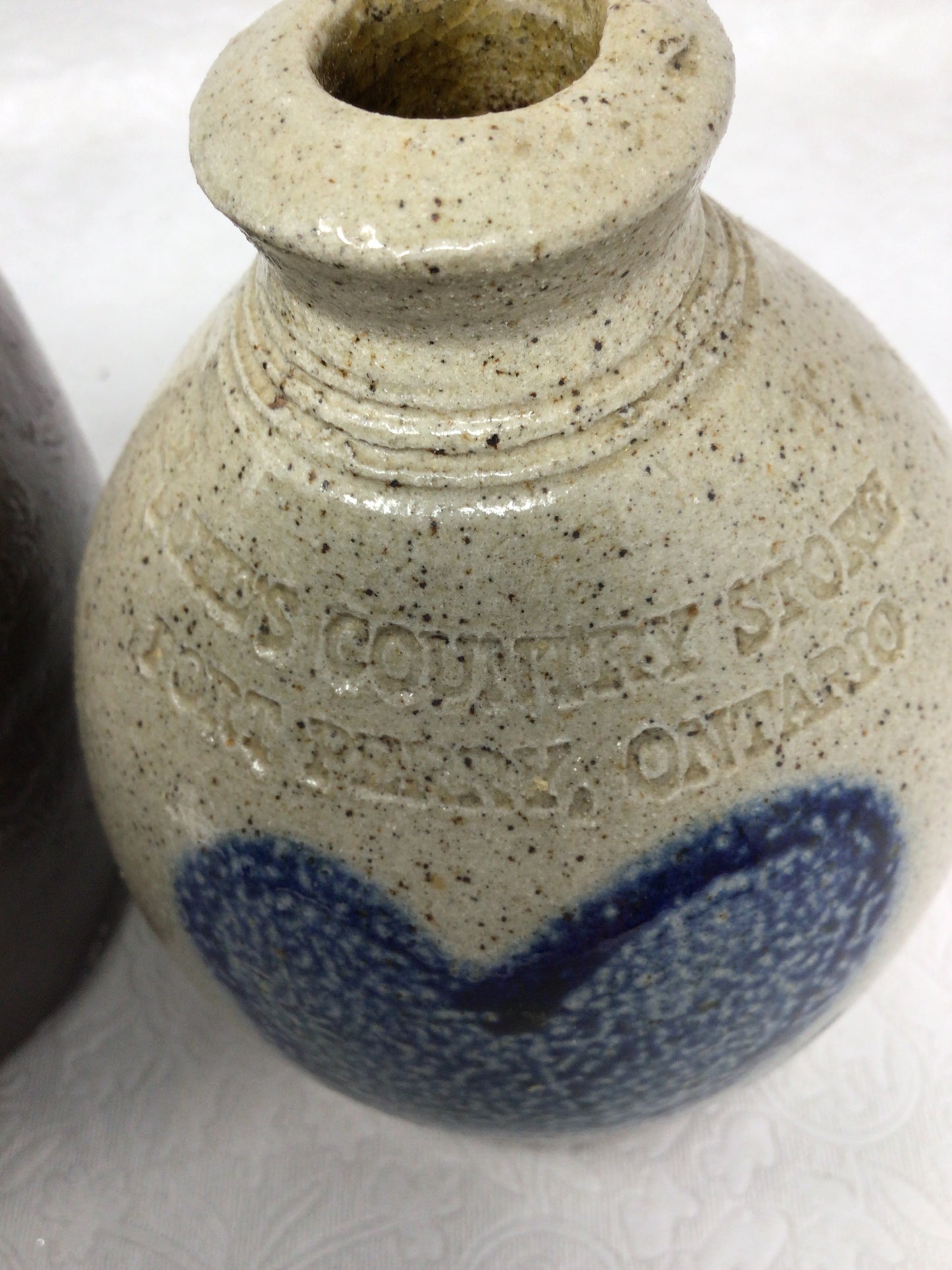 Set of Two Stoneware Jugs