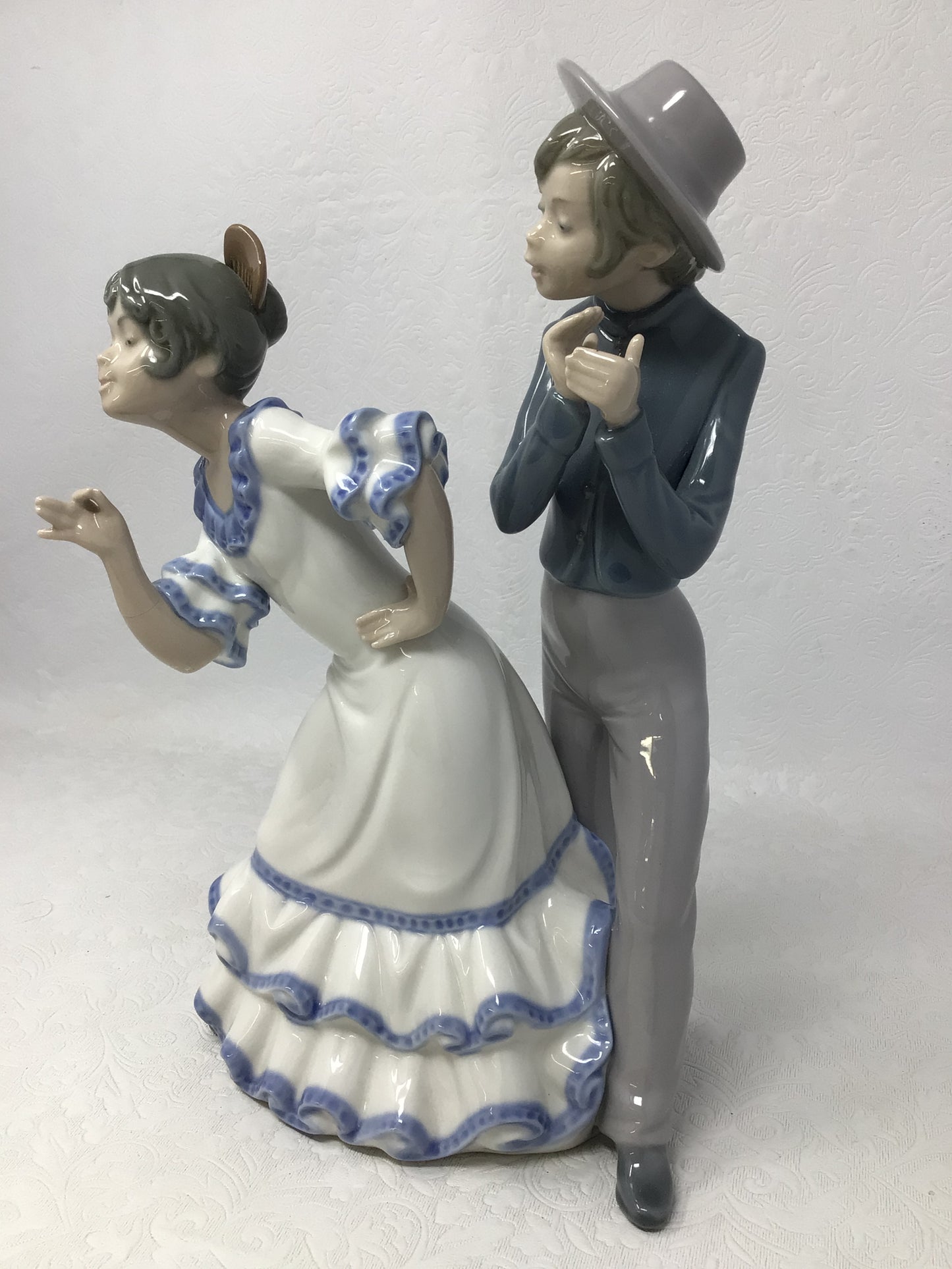 NAO by Lladro Flamenco Dancers Figurine