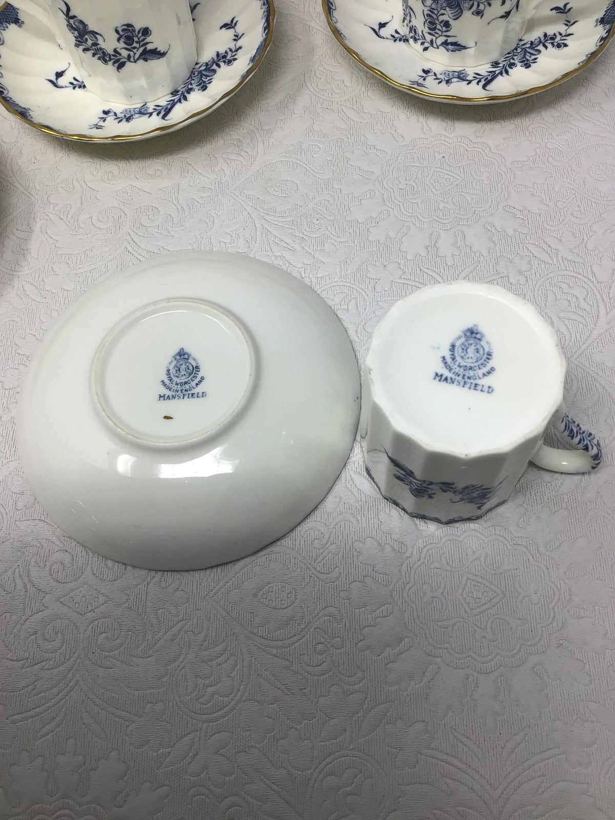 Set of Seven Demitasse Cup & Saucer