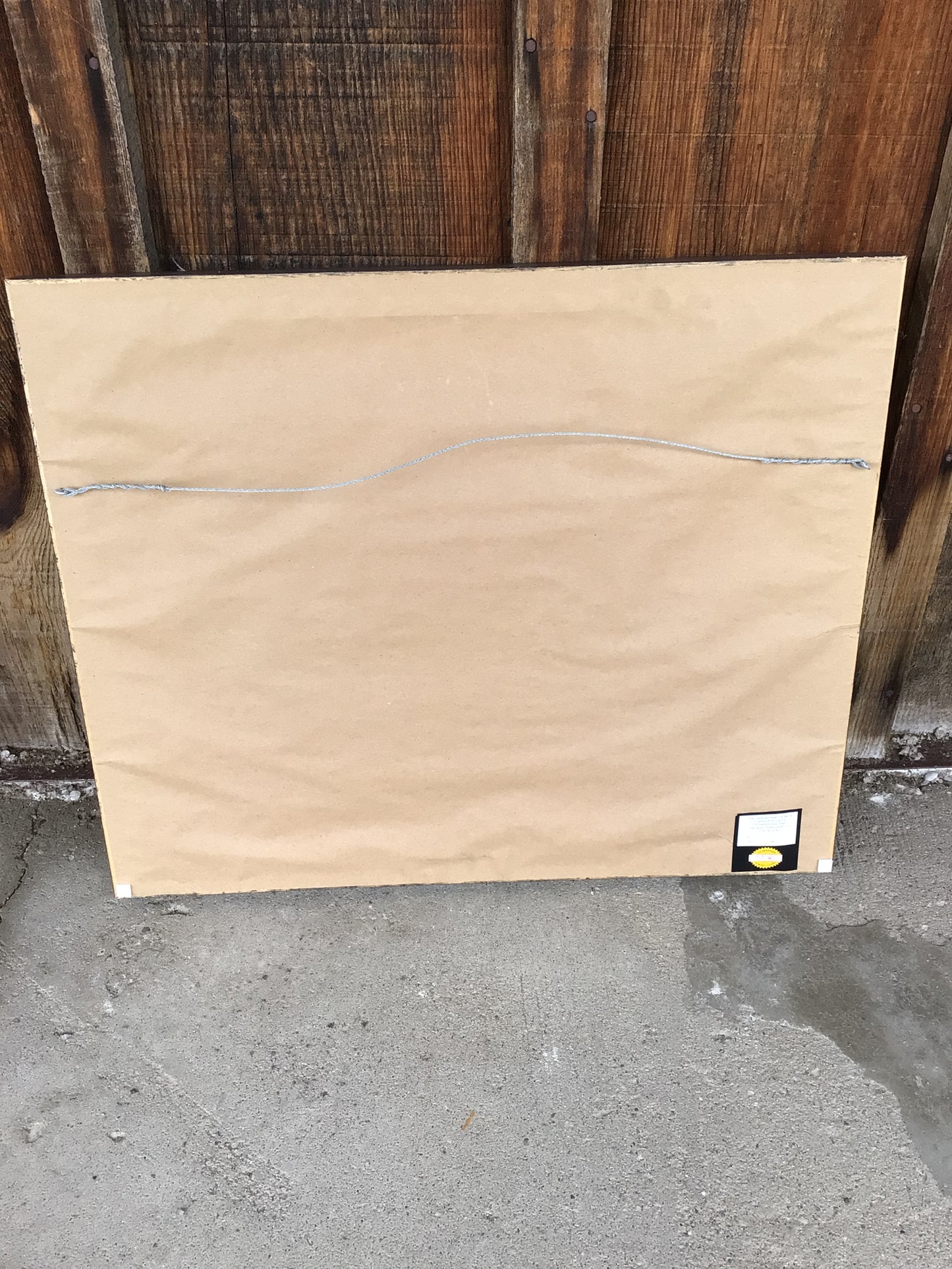 Framed Floral Embroidery Art Piece