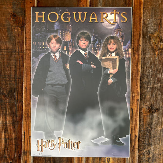 Hogwarts Harry Potter Movie Plaque Art