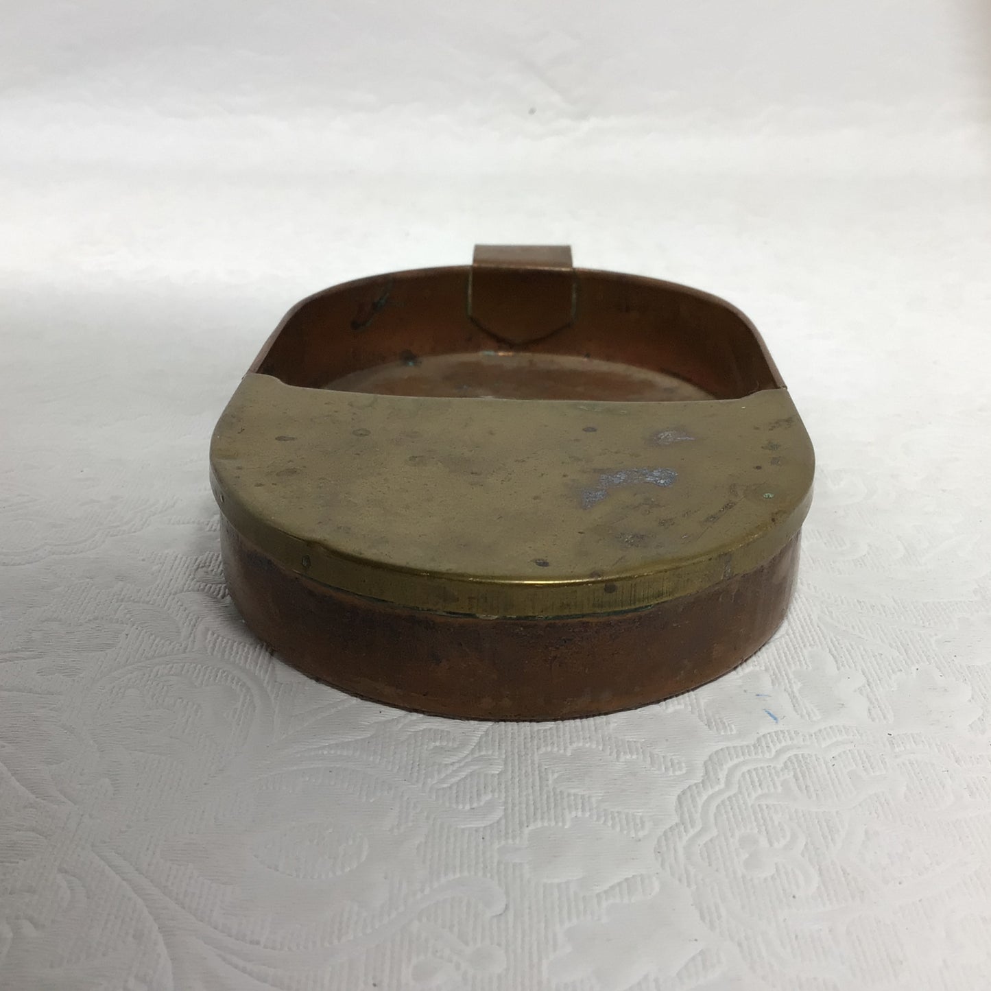 Vintage Copper and Brass Coin Box