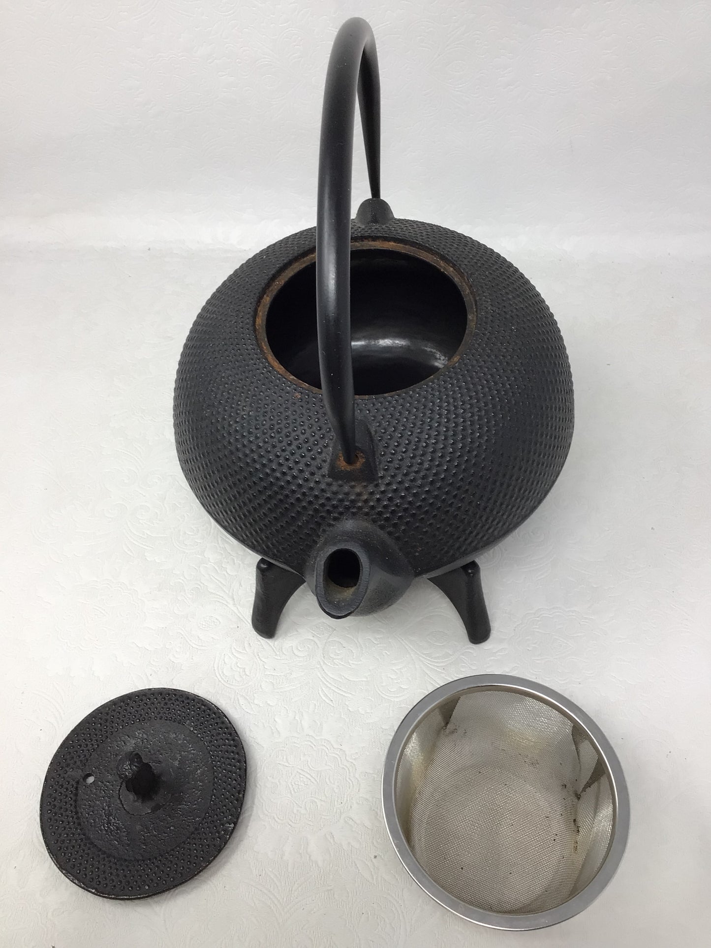 Cast Iron Teapot with Stand