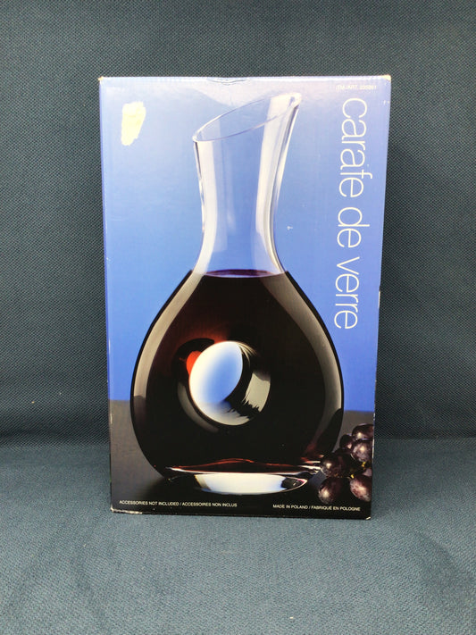 Brand New in Box Glass Carafe