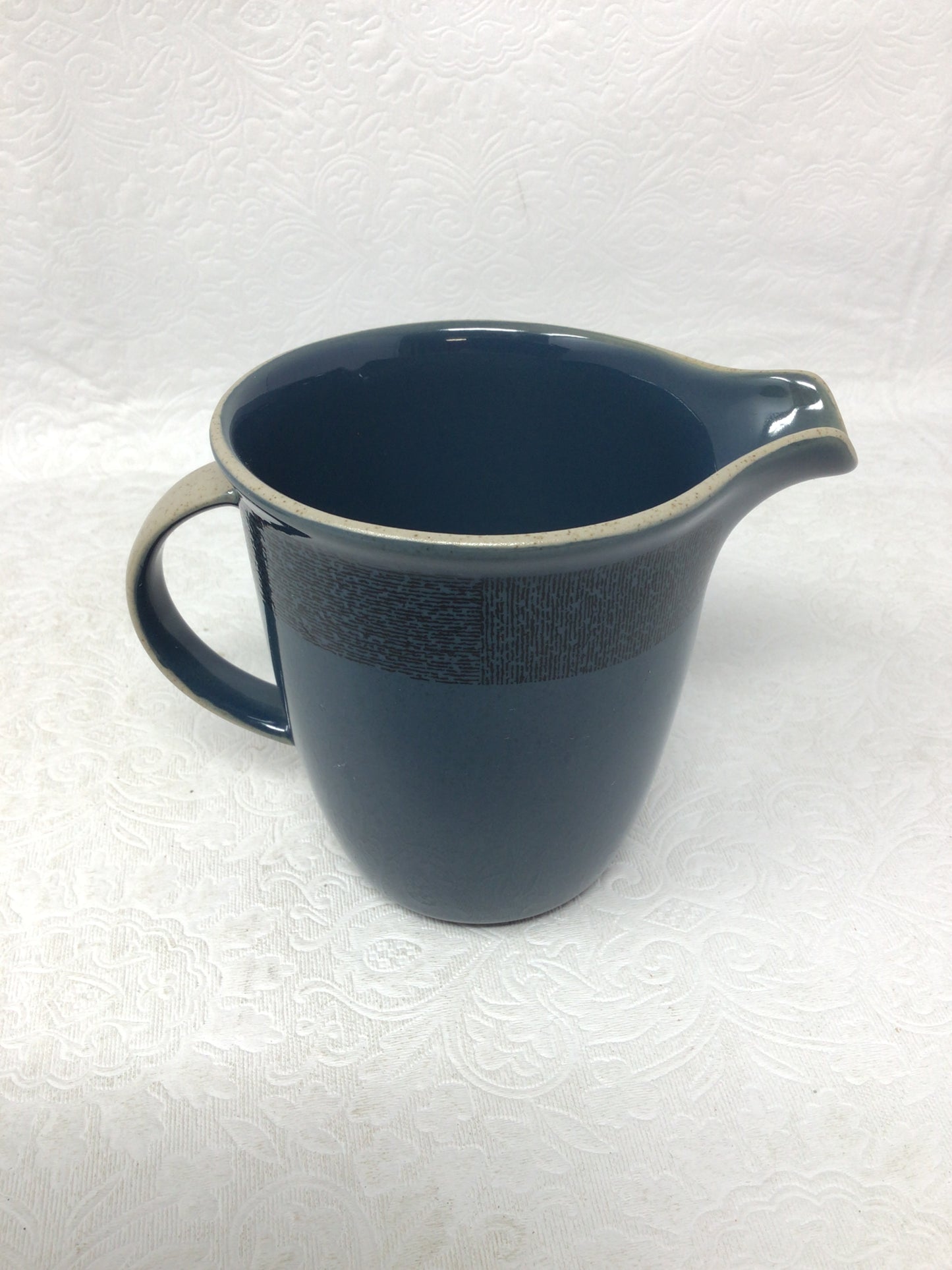 MISKA Villagio Blue Creamer and Sugar