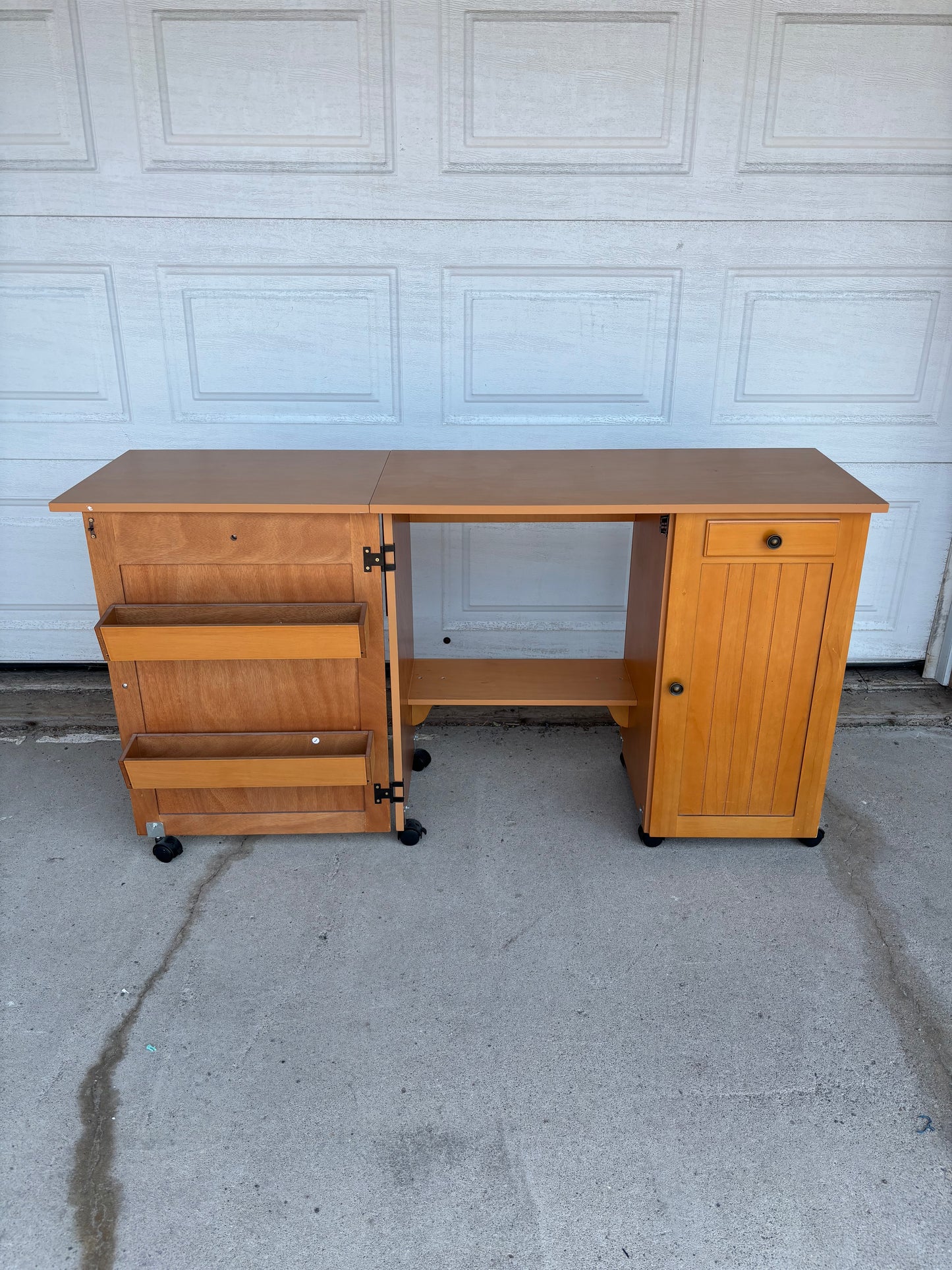 Sauder Mobile Sewing and Craft Cart