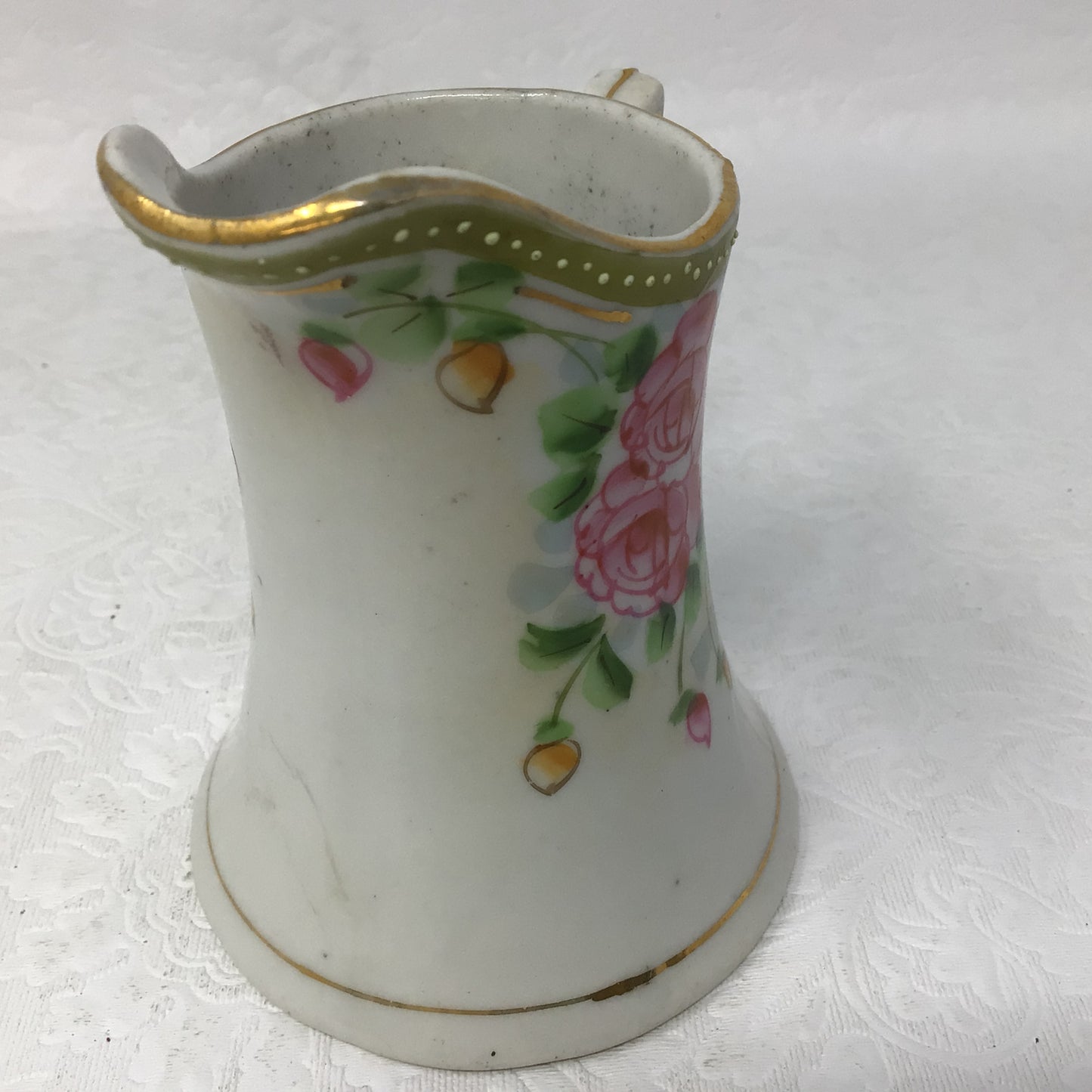 Hand Painted Floral Creamer