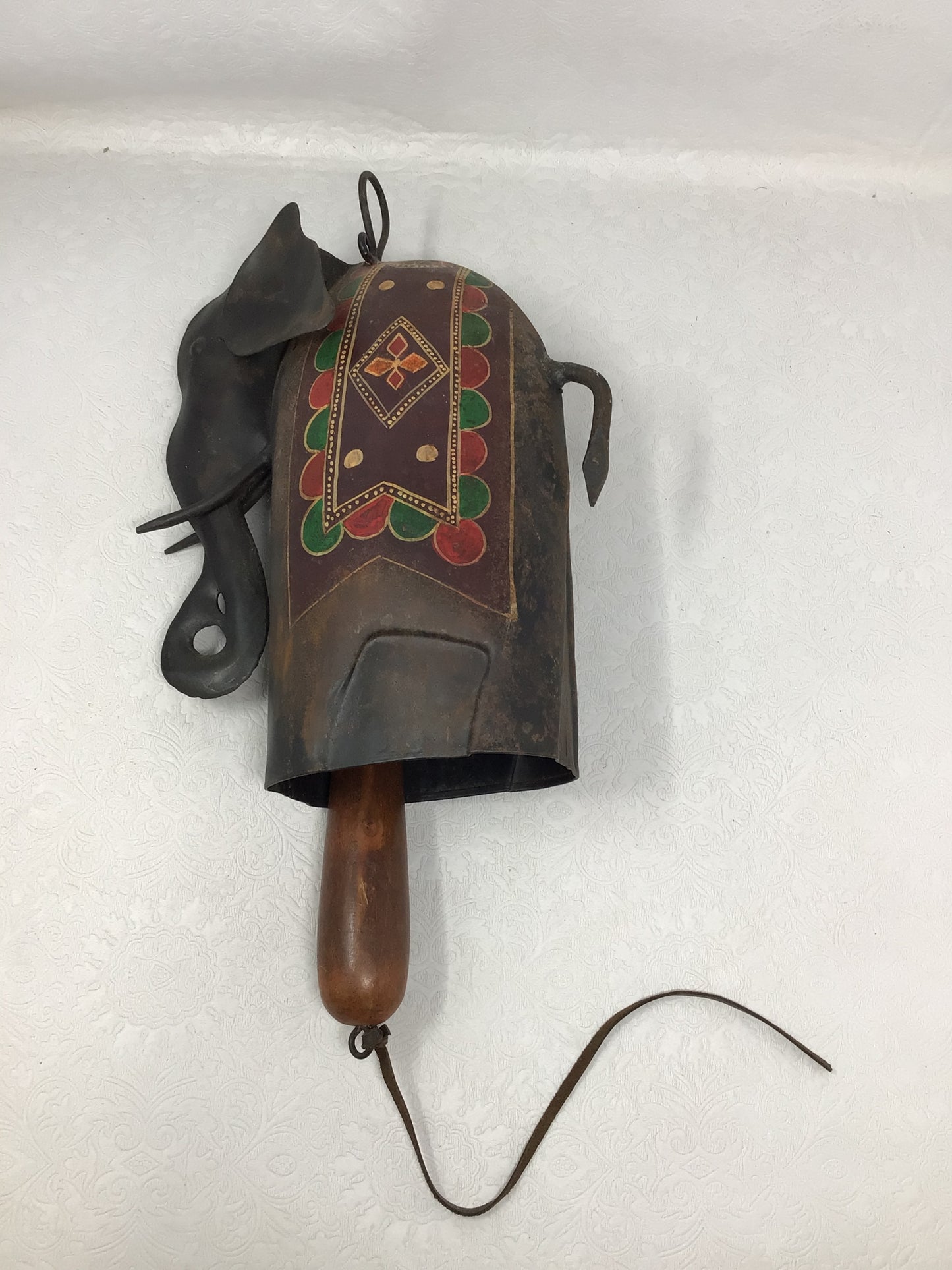 Hand Painted Elephant Bell