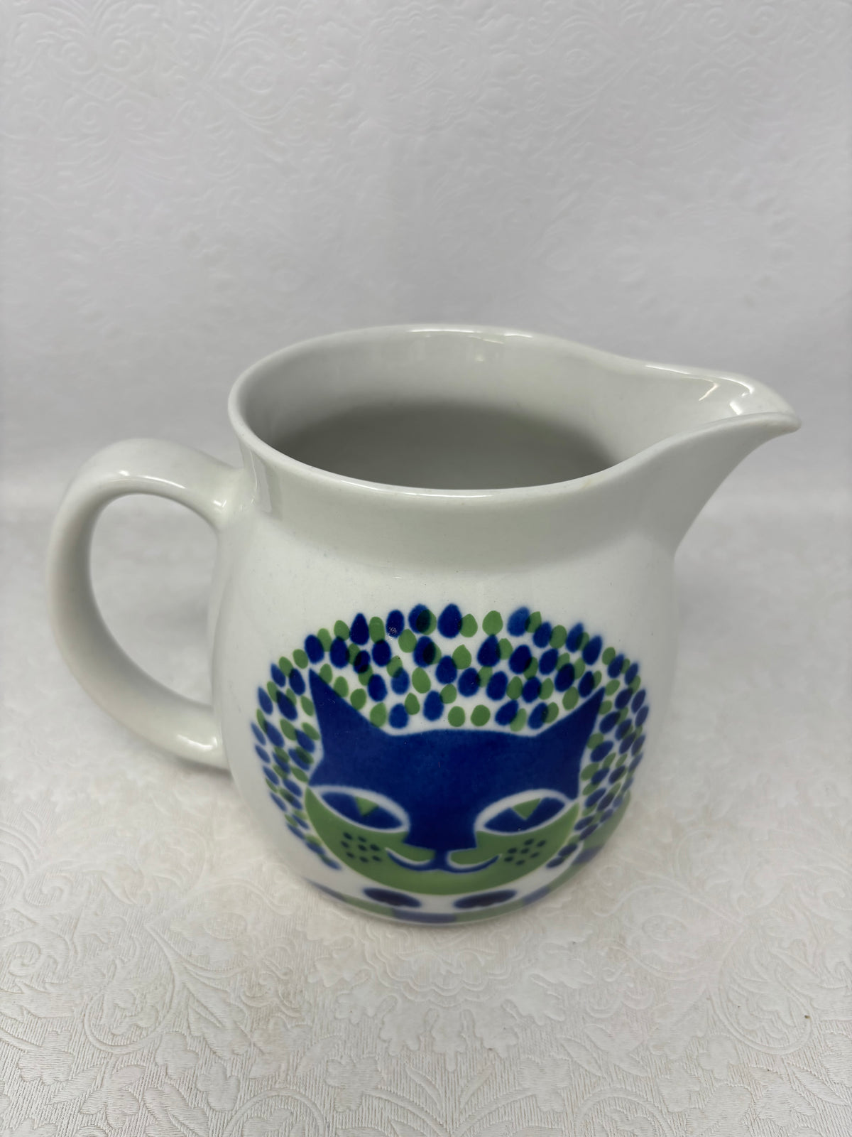 Vintage Arabia Finland "Kissa" Pitcher