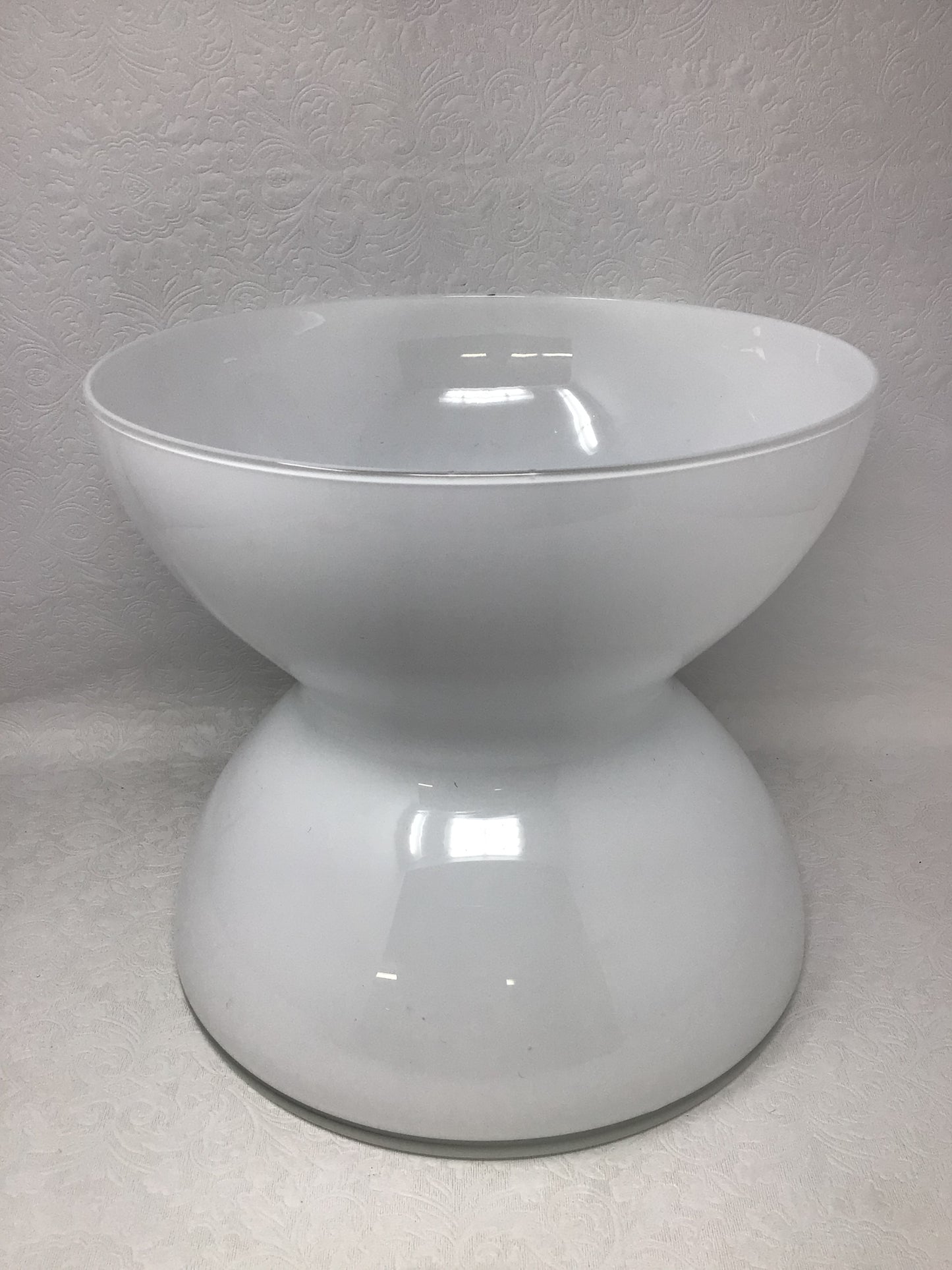 White Large Retro IKEA Vase