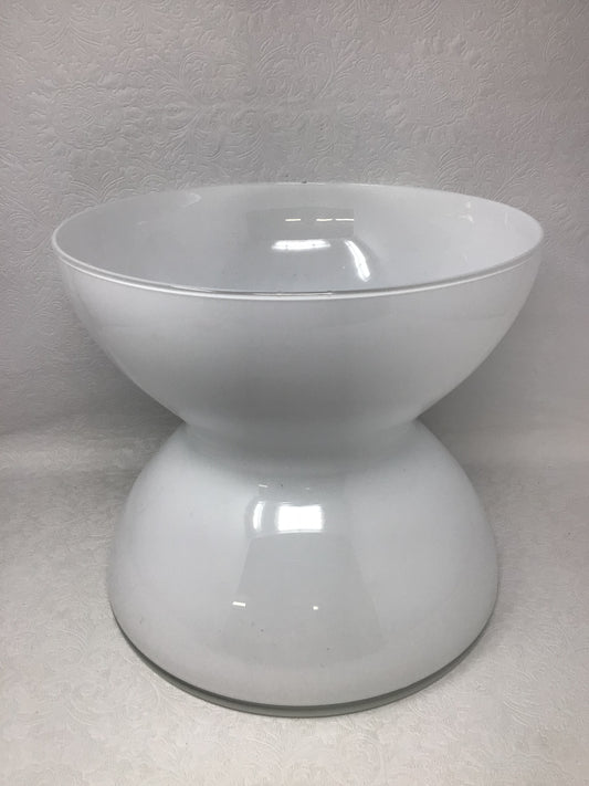 White Large Retro IKEA Vase