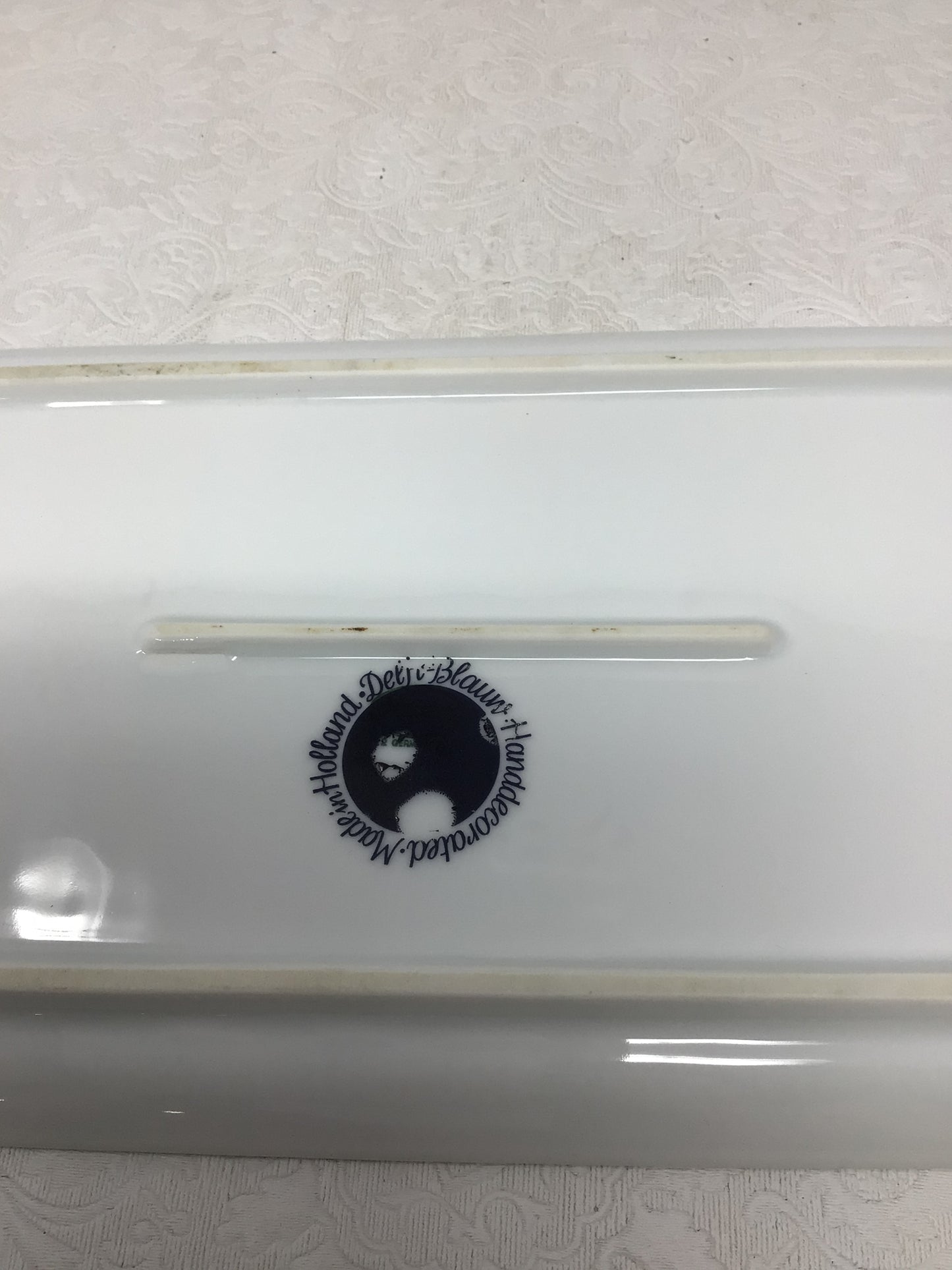 Delft Blue Windmill Tray from Holland