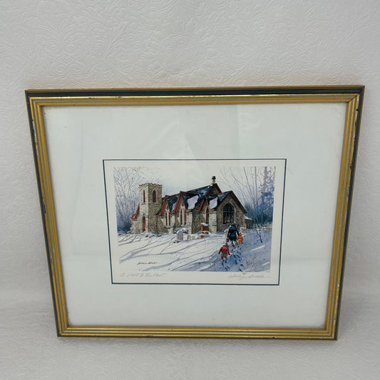 Signed Print - “A Visit To The Past” by William Biddle