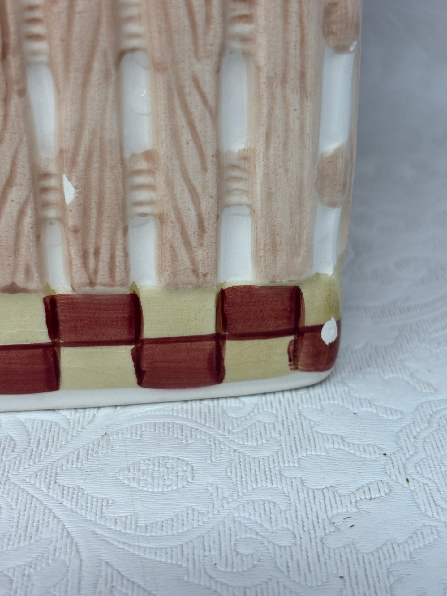 Gibson "Home Sweet Home" Ceramic Birdhouse Cookie Jar