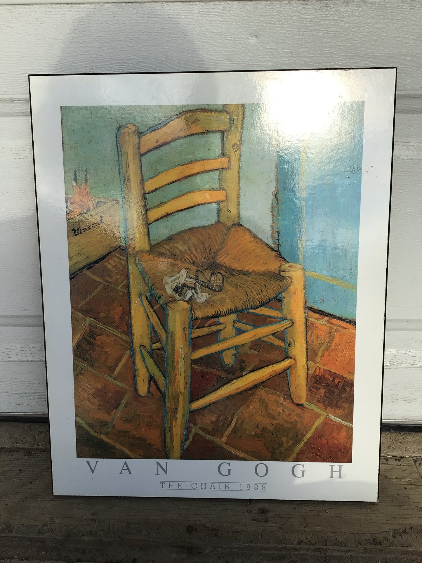 Van Gogh “The Chair” Plaque