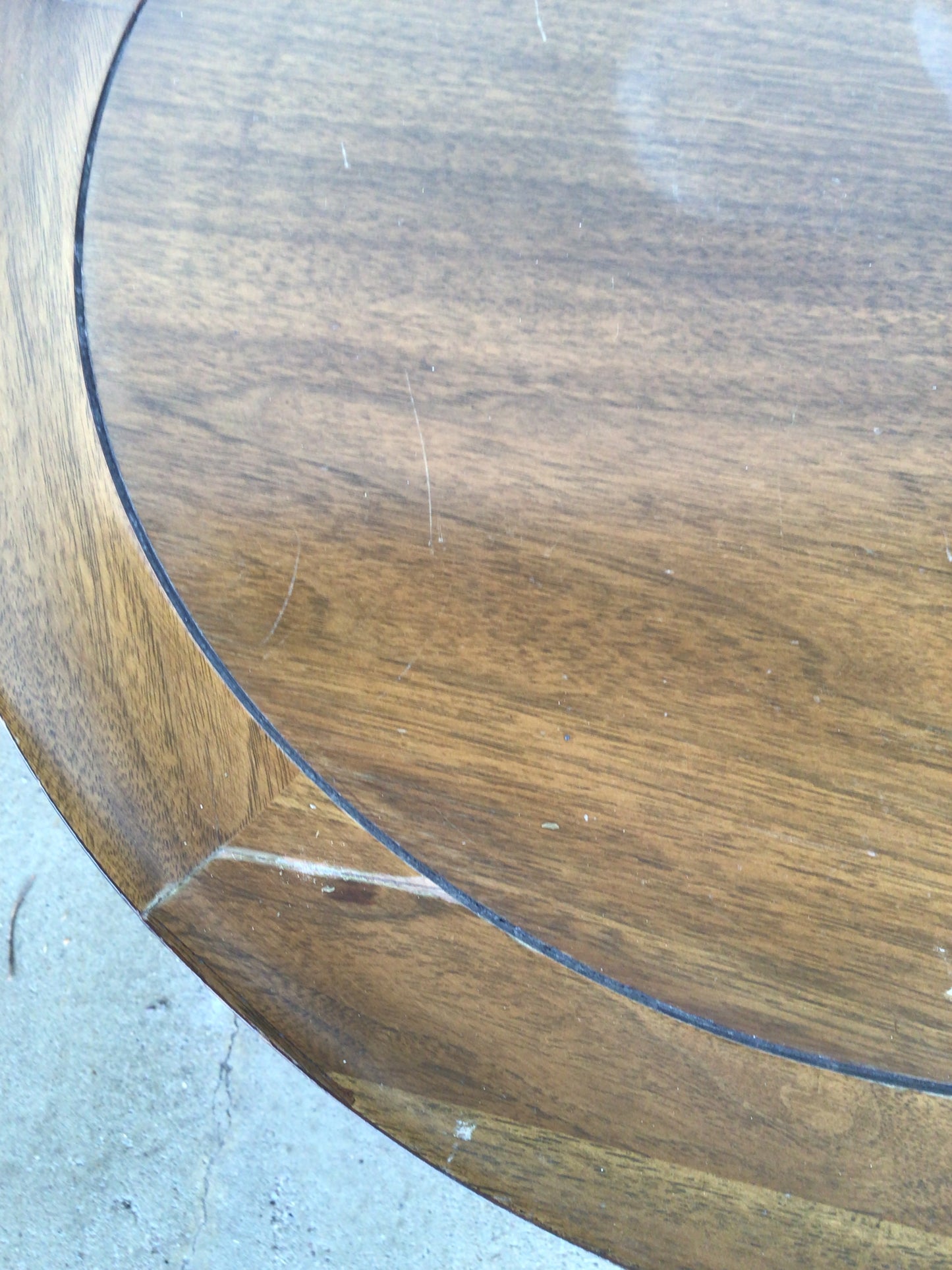 MCM Round Side Table