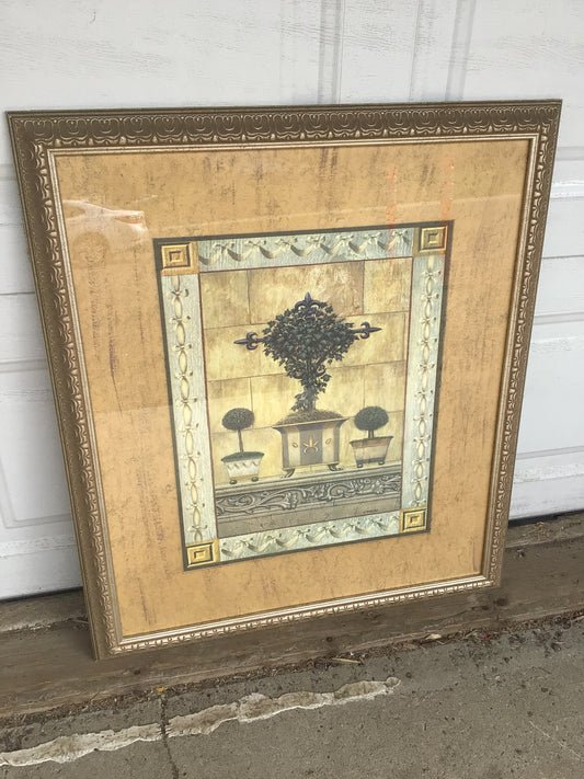Roman Topiary Art Print
