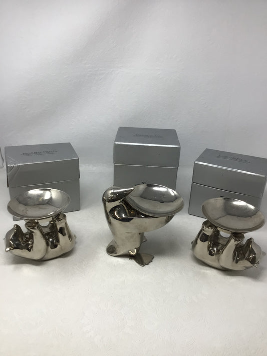 Restoration Hardware Candle Plate Set