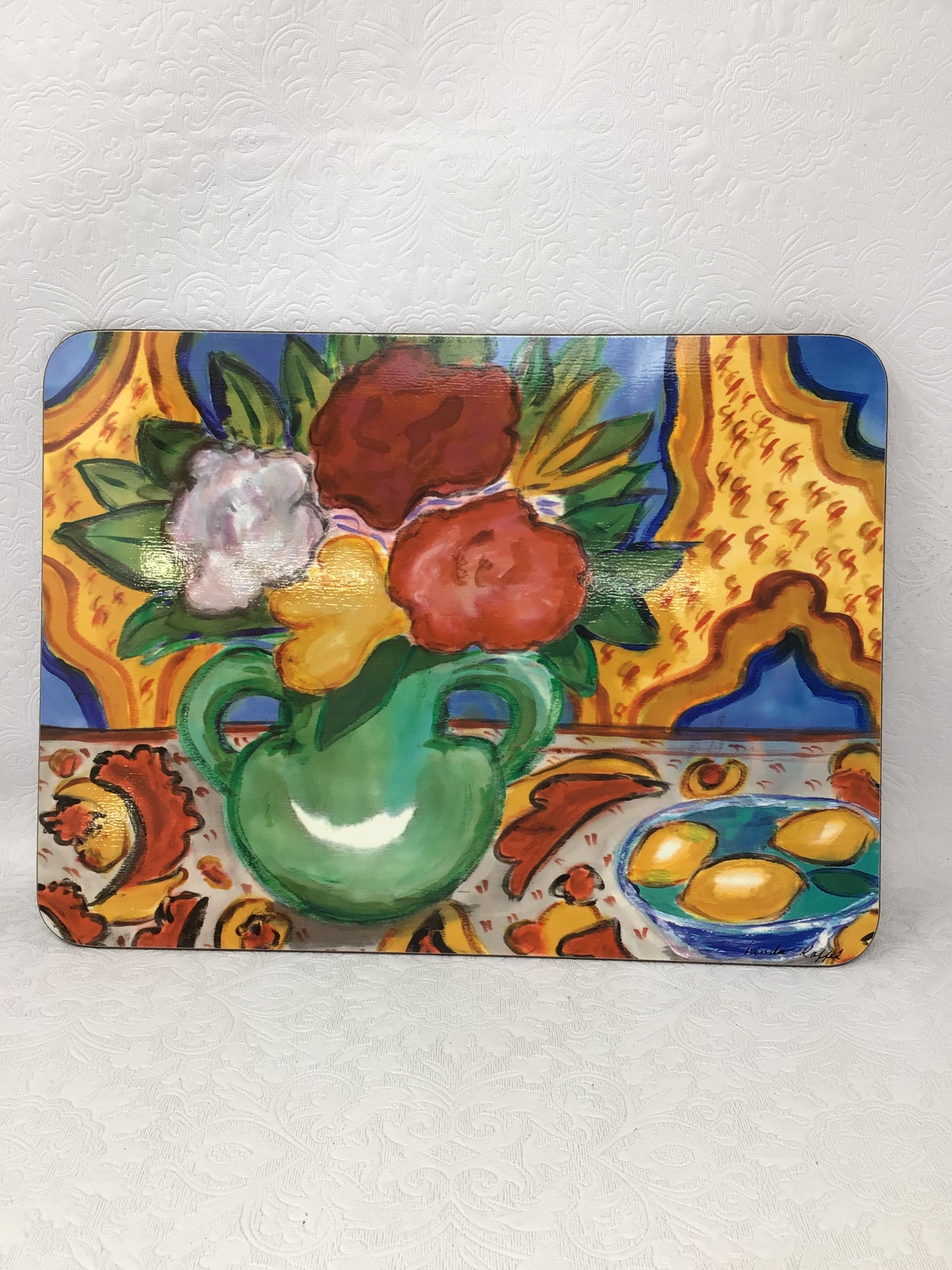 Jason Set of 6 Signed Art Placemats