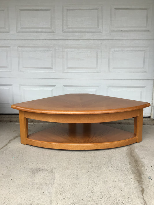 1/4 Circular Coffee Table