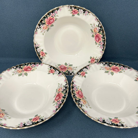 Set of 3 Royal Albert Dessert Bowls