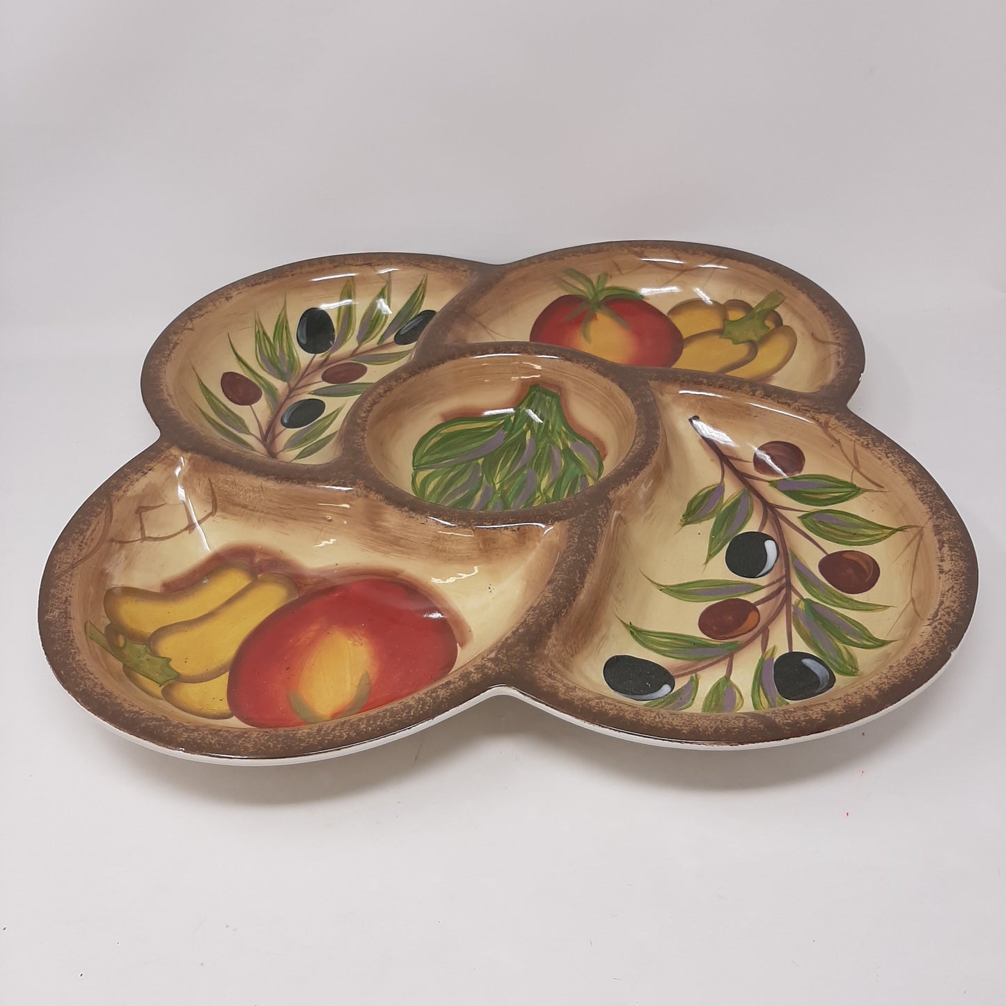 Clay Art Appetizer Tray