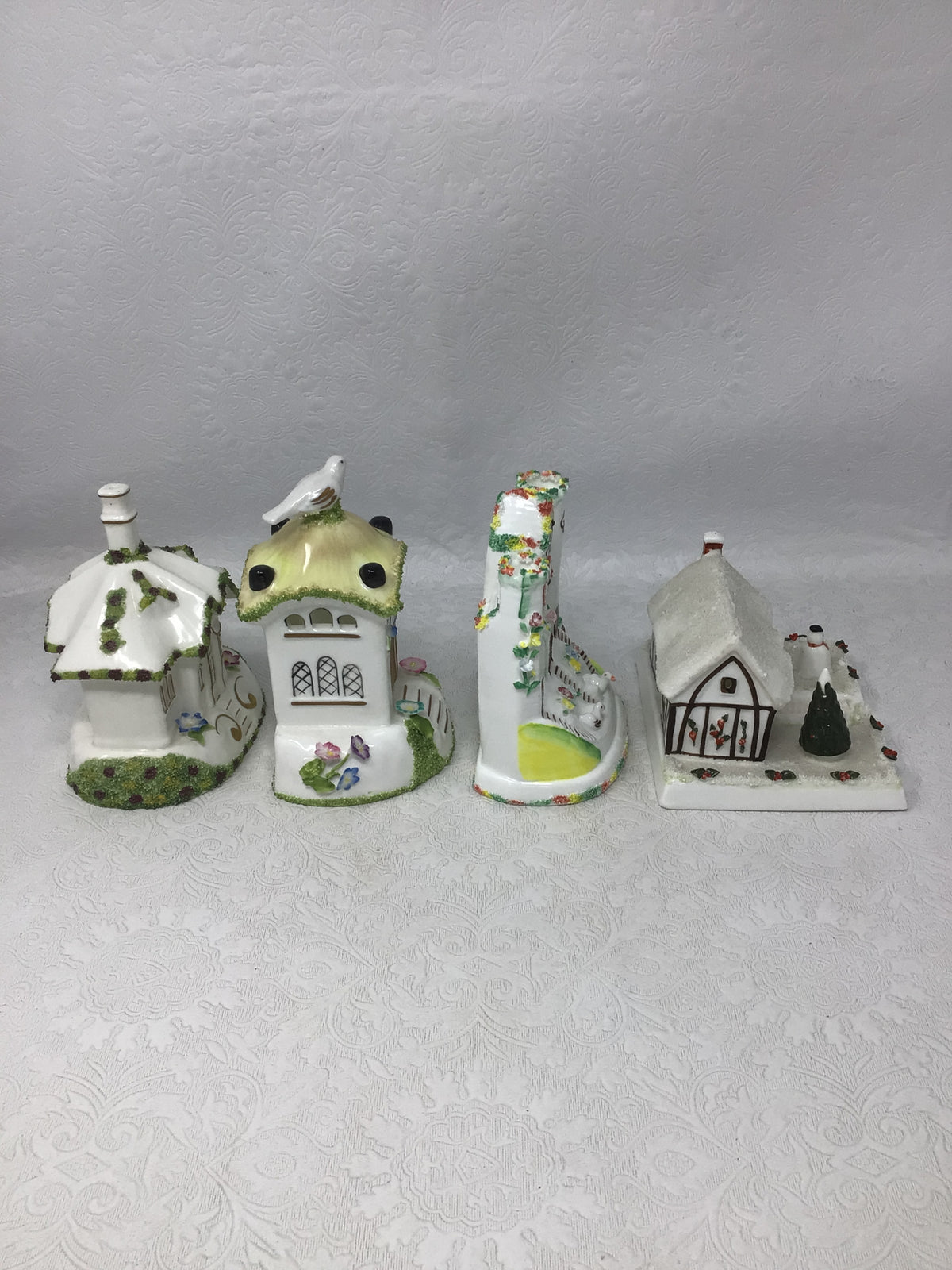 Coalport Collection Cottage Figurines, Set of 4