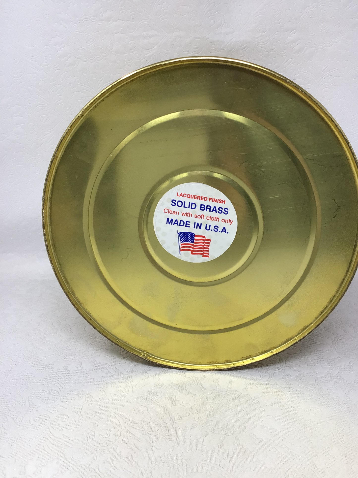 Solid Brass Plant Pot
