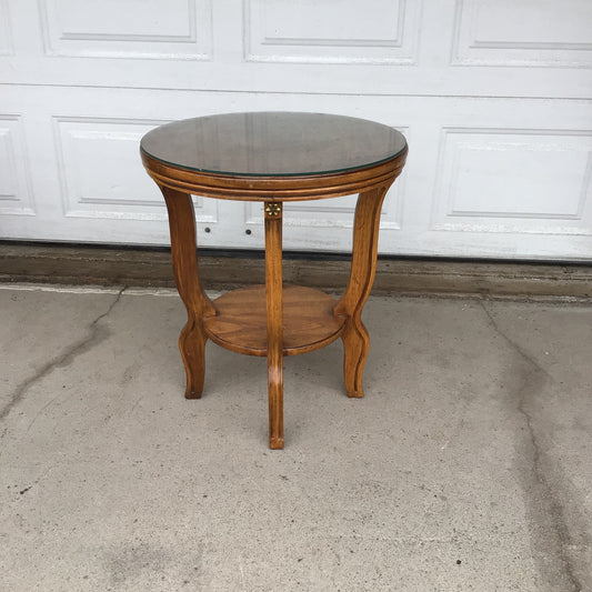 Art Deco Style Wooden Side Table