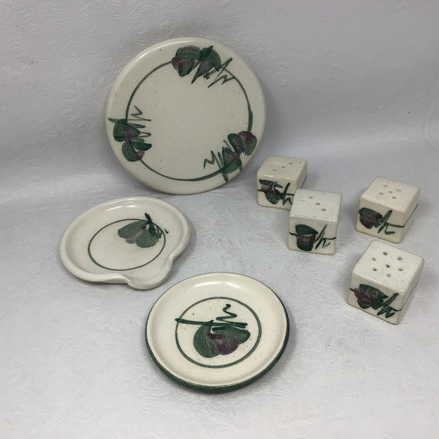 Hand thrown Pottery Kitchen Set (12 pieces)