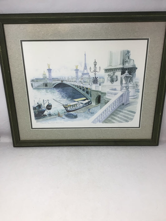 “Pont Alexandre III in Paris, France” by Maurice Legendre