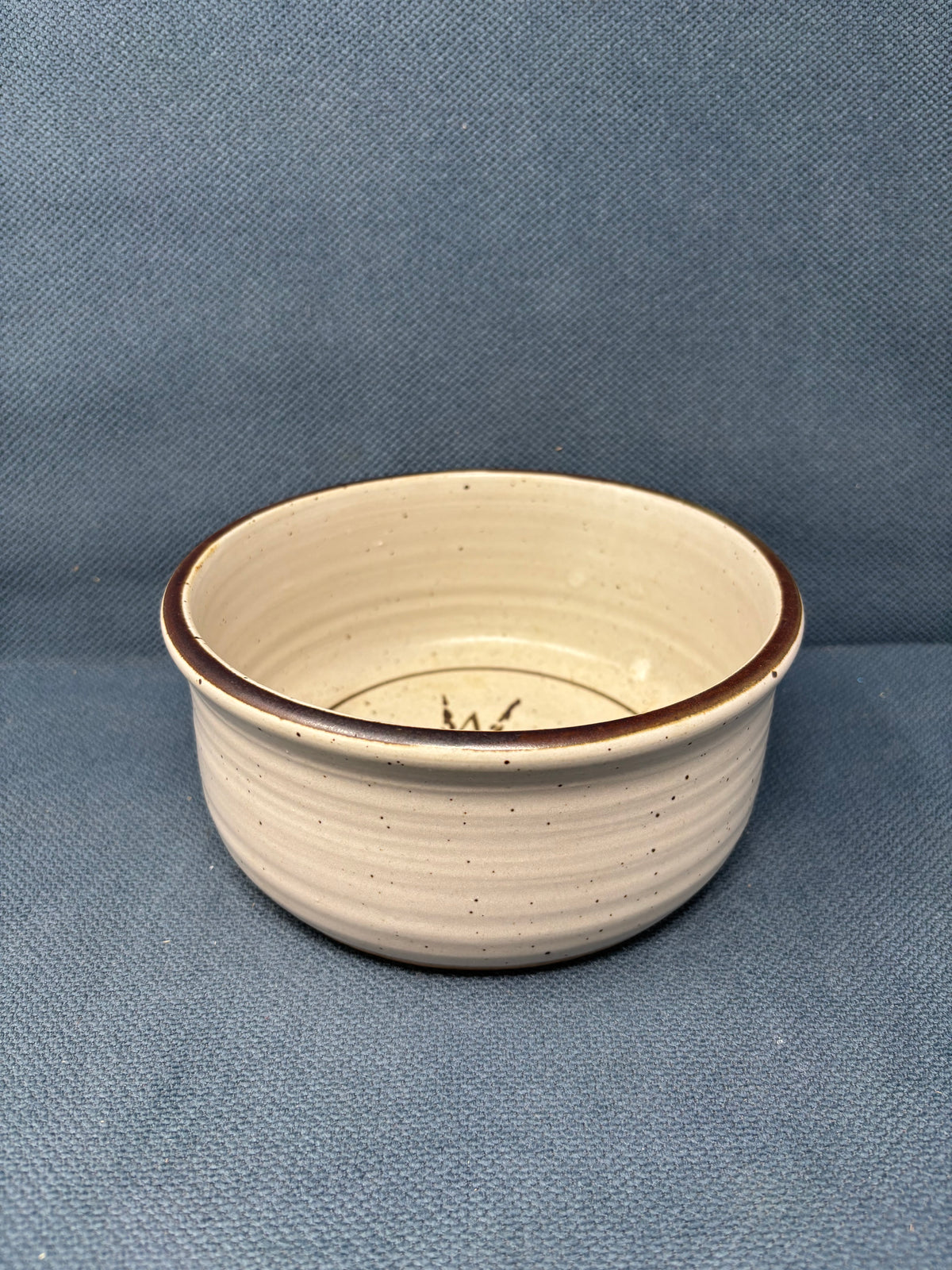 Beige Stoneware Bowl