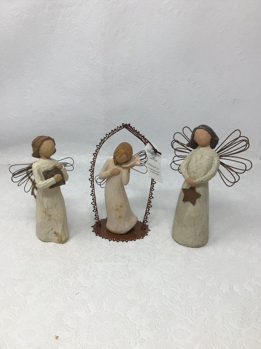 Set of Three Willow Tree Figurines