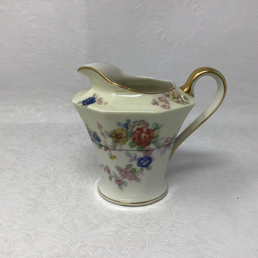 Theodore Haviland Limoges “Jewel” Shaped Creamer