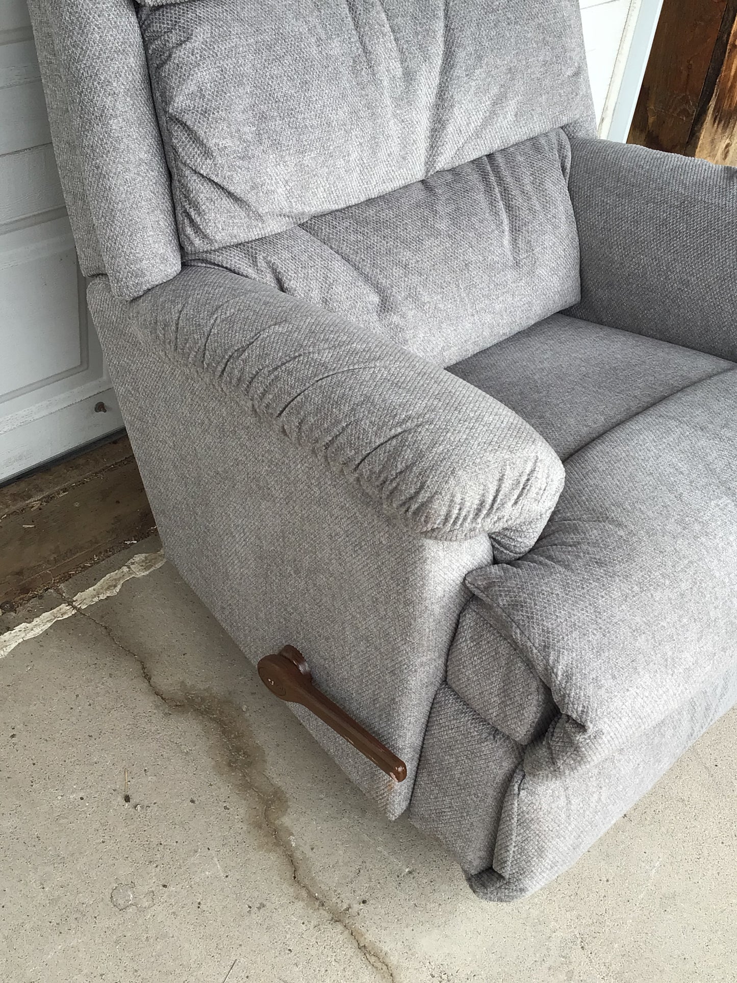 Grey LaZboy Recliner