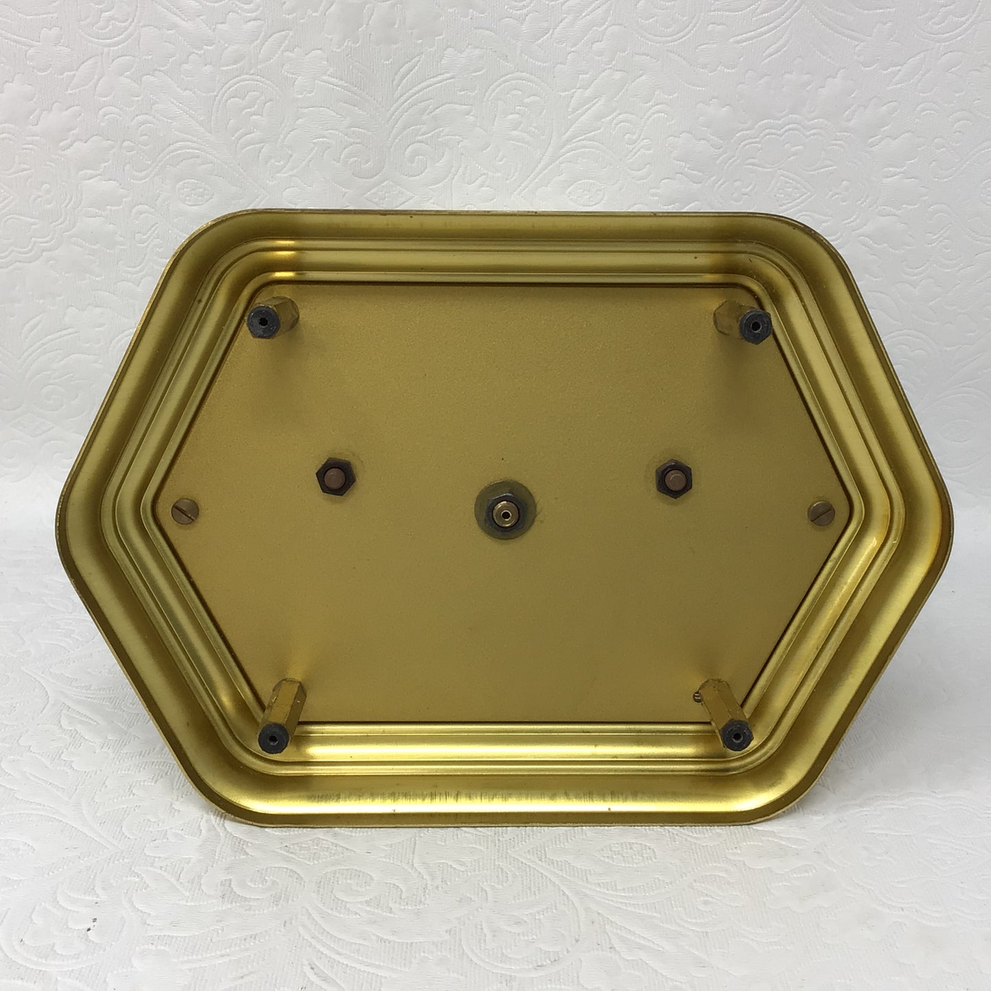 Vintage Gold Ergo Quartz Mantel Clock