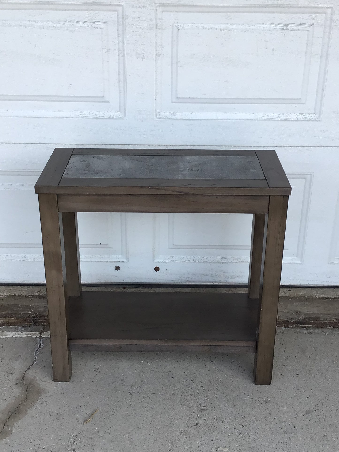Grey End Table
