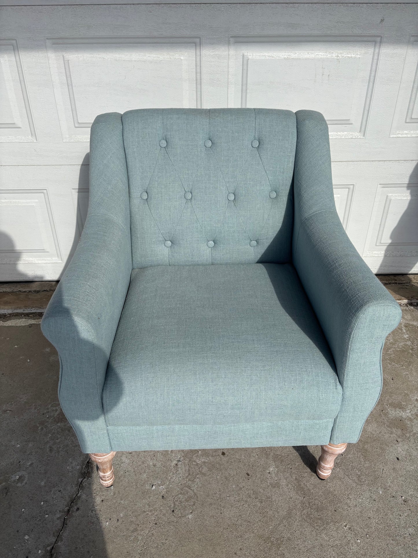 Light Blue Armchair