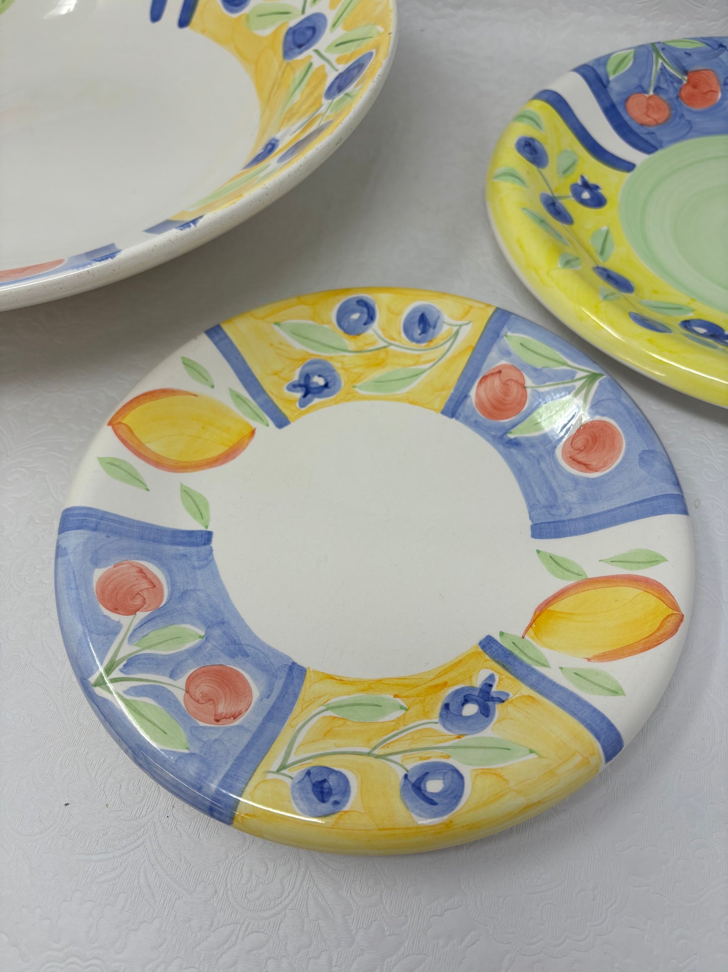 Bella Ceramics Serving Platter And Dishes