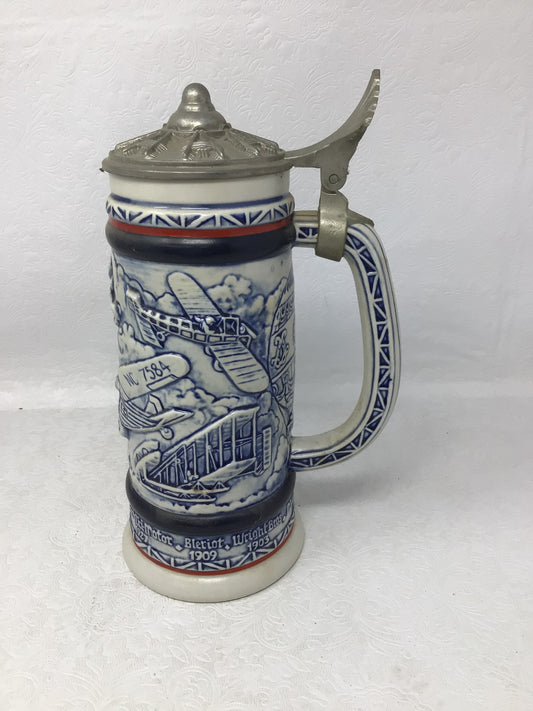Vintage Avon Planes Beer Stein