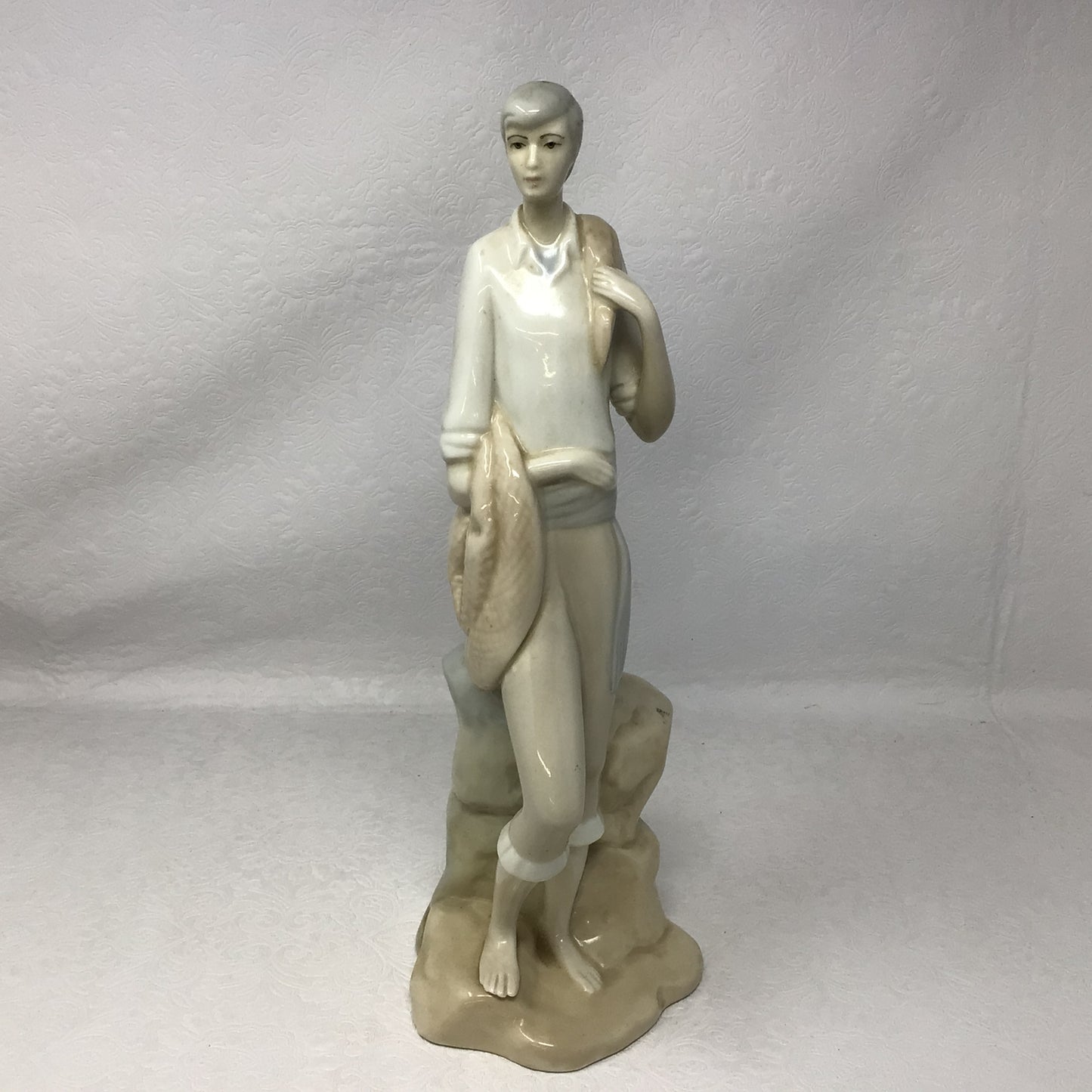 Porceval Man with Scarf Figurine - Made in Spain