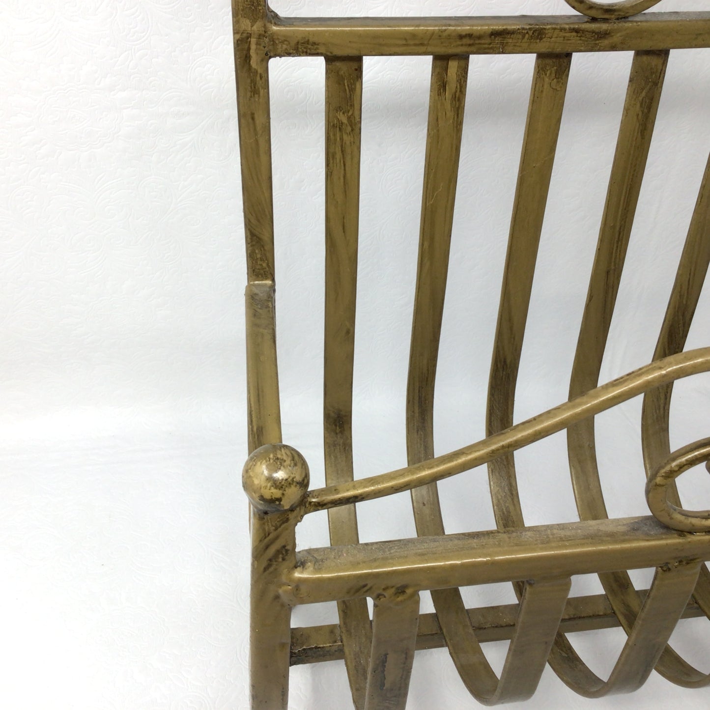 MCM Brass Magazine Rack